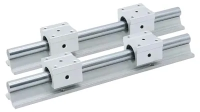 Produktbild von Führungsprofilset, Linearführungen, verstellbare Hubhöhe, 2-SBR16 4STK 16UU, 500mm