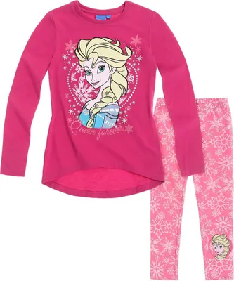 Produktbild von Disney Die Eiskönigin Tunica mit Leggings pink(104) (128|pink)
