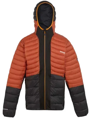 Image de Regatta - Veste matelassée hybride « Leedre » pour homme RG12039 (3XL) (brun ocre/noir)