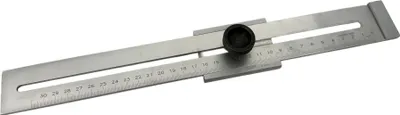 Immagine prodotto di Righello tracciature linee parallelle, calibro a corsoio 300 mm Gebo Tools