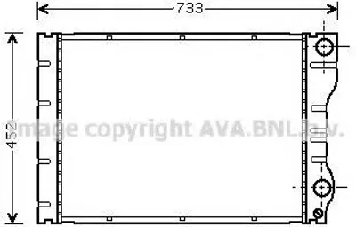 Produktbild von PRASCO RTA2293 Kühler Wasserkühler Motorkühler für RENAULT ESPACE III (JE0) Avantime Kastenwagen