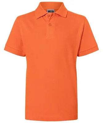Produktbild von James and Nicholson - "Classic" Poloshirt für Kinder LT4443 (XXL) (Dunkel-Orange)