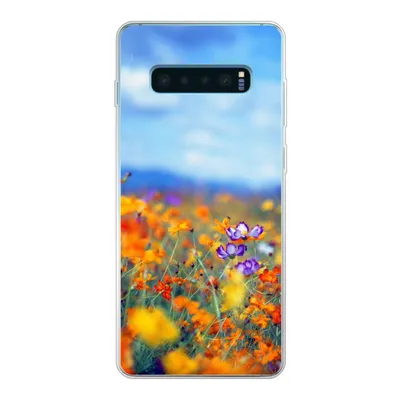 Produktbild von MuchoWow® Handyhülle Schutzhülle Hülle für Samsung Galaxy S10 Lite Kosmos - Farben - Frühling Silikon Softcase Handy Hülle - Schutz