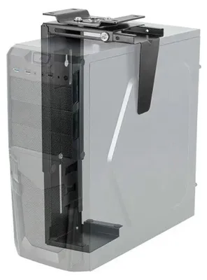 Image de Techly support réglable pour PC/CPU, jusqu'à 10KG, pour montage sous table / mural