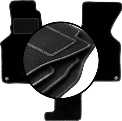 Produktbild von Kompletter Satz Veloursmatten für: Volkswagen Transporter T4 Caravelle Schaltgetriebe (1993-2001)