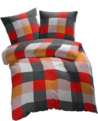 Produktbild von etérea Renforcé Bettwäsche Baumwolle Gelb 80x80 cm Kissenbezug