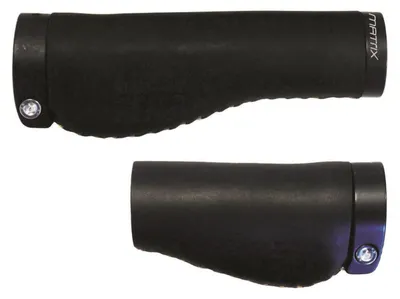 Image de Poignée de guidon Matrix G2 cuir, lockring long/court des deux côtés