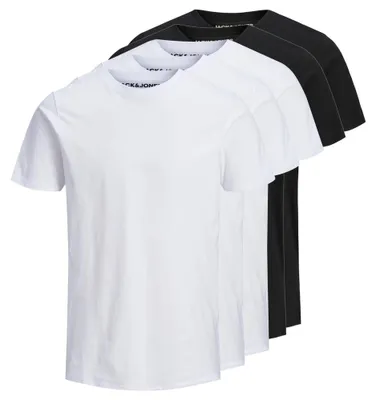 Produktbild von Jack & Jones Basic Crew T-Shirts Herren (5-pack)