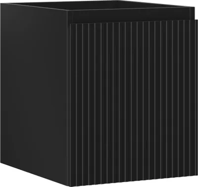 Immagine prodotto di Mexen Rivel mobiletto da bagno sottolavabo 40 cm, 1 cassetto, scanalato, nero opaco - 91A20-04047-1-BF71