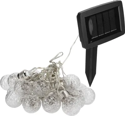 Obrázek produktu pro 20LED solární napájení String Lights Dual Mode Vodotěsné venkovní zahradní festivalové dekorace