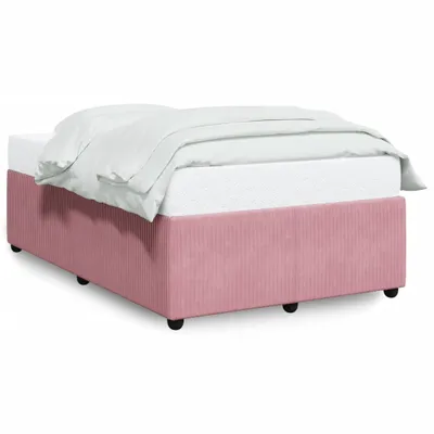 Produktbild von vidaXL Bettgestell Rosa 120x200 cm Samt