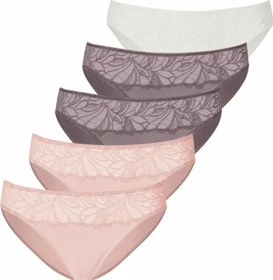 Produktbild von VIVANCE Bikinislip rosé, taupe, creme Größe 48/50