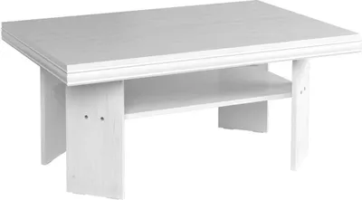 Produktbild von Couchtisch Sentis 20, Farbe: Kiefer Weiß - 53 x 120 x 80 cm (H x B x T)