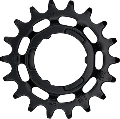 Produktbild von KMC Antriebsritzel E-Bike für Shimano 1/2' x 3/32', 18 Zähne,, schwarz