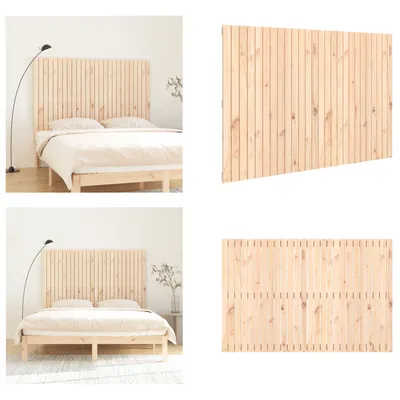 Obrázok produktu pre vidaXL Nástenné čelo 166x3x110 cm masív borovica - Nástenné čelo - Čelo postele - Čelo postele