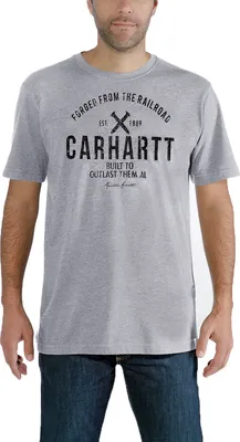 Produktbild von Carhartt Herren T-Shirt Outlast Graphic , Heather Grau, S