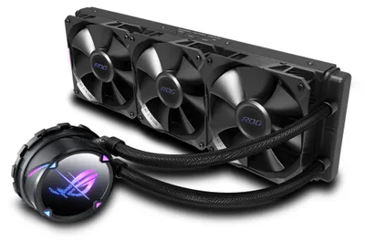 Productafbeelding van ASUS ROG STRIX LC II 360 - Waterkoelsysteem voor processor - Koelgrootte: 360 mm - (compatibel met: LGA1156, LGA1155, LGA2011, LGA1150, LGA2011-3, LGA1151, AM4, LGA2066, TR4, LGA1200, LGA1152, LGA1700)