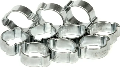 Produktbild von Zweiohrschellen Schlauchschellen 2-Ohr Schlauchklemmen 13-15 mm (9/16“) 10-tlg.