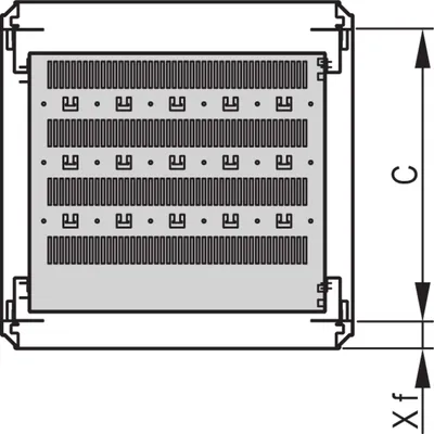Zdjęcie produktu dla SCHROFF VARISTAR - Szafa rackowa - Szara, RAL 7035 - 1U - 48,3 cm (19")