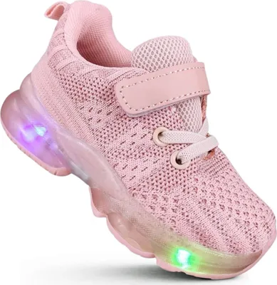 Produktbild von Rosa Kinder Halbschuhe mit Klettverschluss und Schnürung
