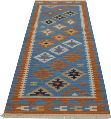 Obrázok produktu pre originálny autentický moderný kilim 198x69 cm