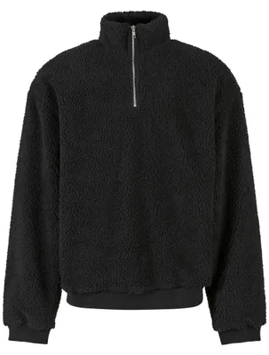 Productafbeelding van Urban Classics heren sweater zonder capuchon, model Qism, kleur zwart, maat S