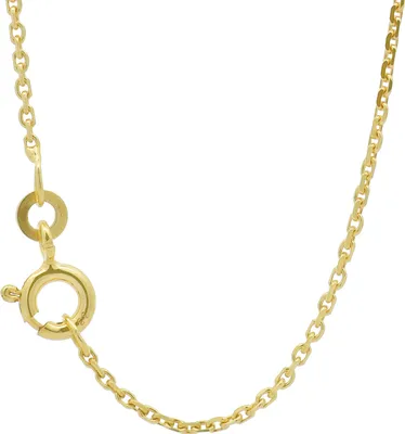 Produktbild von Ankerkette diamantiert Länge 38cm - Breite 1,3mm - 333-8 Karat Gold