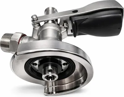 Produktbild von Kegverschluss GDW Neu Typ M Typ M mit 5/8" Bier & 3/4" Co² Ausgang