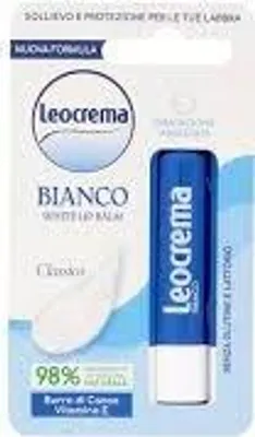 Immagine prodotto di Leocrema Labbra balsamo labbra Bianco con olio di jojoba e vitamina A+E 5,5 ml