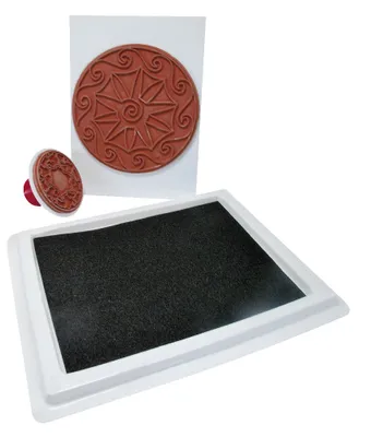 Produktbild von EDUPLAY 220-078 Riesen Stempelkissen, Rechteck, schwarz