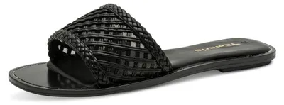 Produktbild von Tamaris Damen Flat Mules Synthetik, schwarz, 40 EU