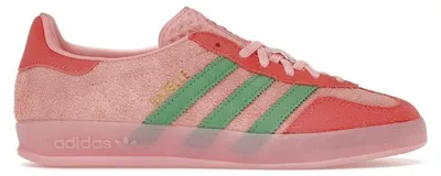 Produktbild von adidas Gazelle Indoor Semi Pink Spark Preloved Scarlet (Women's) - EU 45 1/3