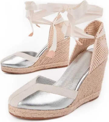 Zdjęcie produktu dla Montevita Esparto Wedge Balenci2 Srebrny