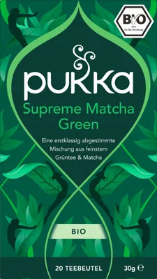 Produktbild von Pukka - -Grüntee "Supreme Matcha Green" - 20 Teebeutel