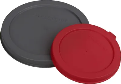Image de Fackelmann 2 couvercles de boîte 7,5 et 10 cm, plastique