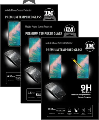 Produktbild von 3x Panzer Schutz Glas 9H Tempered Glass Display Schutz Folie Display Glas Screen Protector für ZTE BLADE V10 cofi1453®