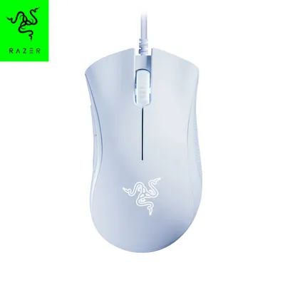 Produktbild von Razer DeathAdder Essential (2021) - Essential Gaming-Maus | Optischer Sensor mit 6400 DPI | Ergonomisches Gehäuse | 220IPS Bewegungsgeschwindigkeit - Weiß
