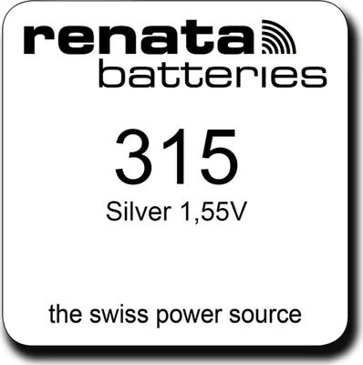 Produktbild von Renata Watch 315 Uhrenbatterie SR716SW 0% Mercury 1,55 V ...