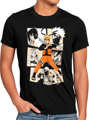Produktbild von style3 Ninja Comic Herren T-Shirt ninja anime manga cosplay