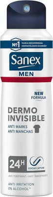 Zdjęcie produktu dla Sanex Men Dermo Invisible Dezodorant w sprayu 200ml