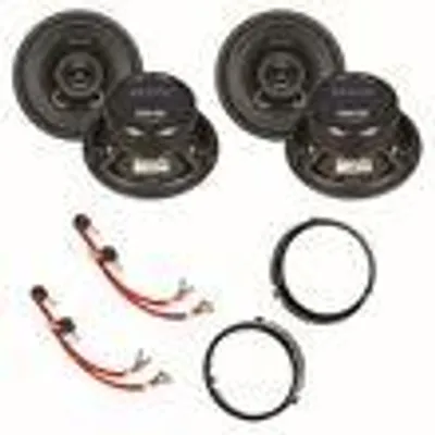 Produktbild von CRUNCH DSX120 12 cm 2 Wege Koaxial Lautsprecher vorne und hinten für W124 Limo