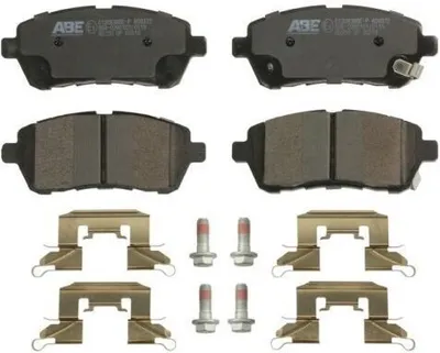 Produktbild von ABE Bremsbeläge Satz Vorne für FORD Fiesta Mk6 Schrägheck (JA8, JR8) C13063ABE-P