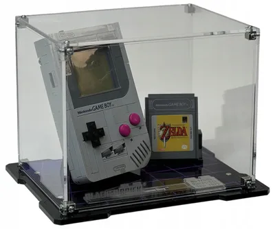 Produktbild von Blacked Brick Vitrine für LEGO® 72046 Super Mario – Game Boy™