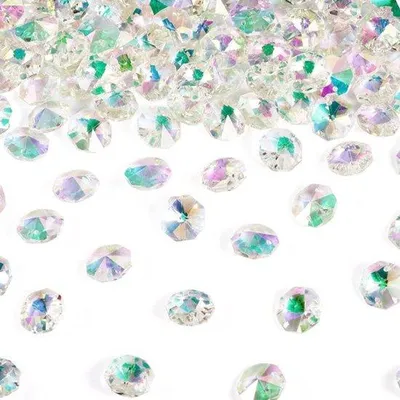 Image de Perles en cristal avec 2 trous, pour la fabrication de bijoux - 100 pièces