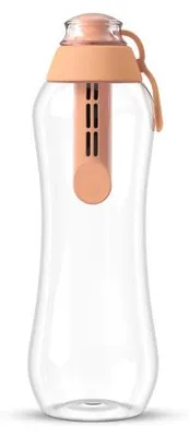 Zdjęcie produktu dla Butelka filtrująca Dafi SOFT 0,5 l peach fuzz z filtrem węglowym