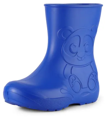 Produktbild von Ladeheid Eva Kinder Jungen Mädchen Gummistiefel Regenschuhe LA-CA-10 (Blau, 22/23 EU)
