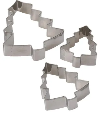Produktbild von Ausstechformen, Weihnachtsmotiv, 3er-Set