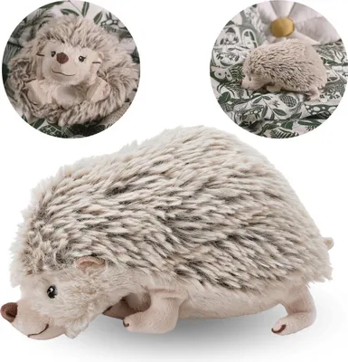 Obrázek produktu pro SKOGSDUVA Plyšový, béžový ježek s maskotem 21 cm IKEA
