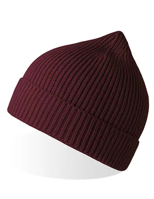 Produktbild von Atlantis ANDB | Andy Beanie es recyceltes Polyester Wintermütze - Farbe: Burgundy - Größe: One Size