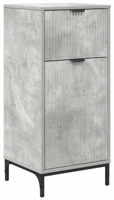 Obrázok produktu pre vidaXL Kúpeľňová skrinka so zásuvkami betónová sivá 39,5 x 36 x 88 cm